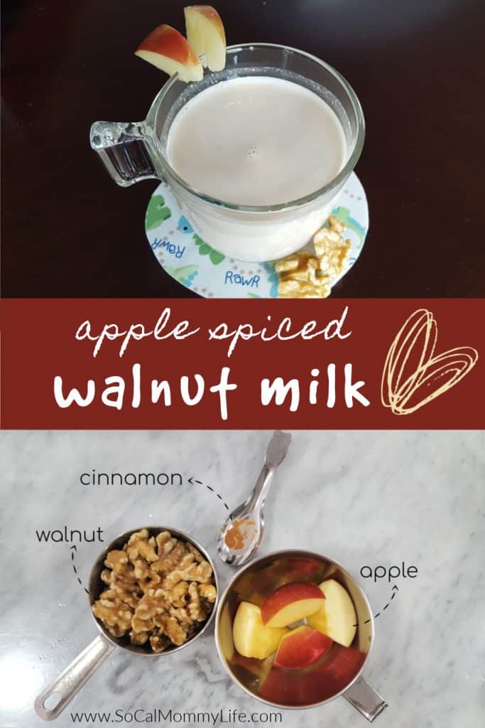 apple walnut milk