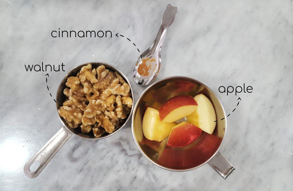 apple walnut milk