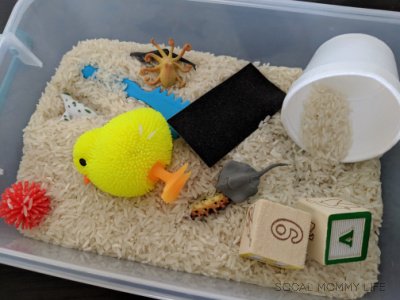 toddler sensory box