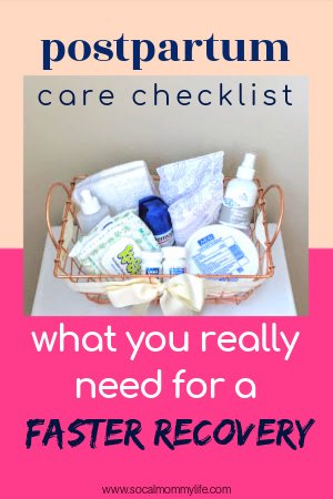 postpartum care essentials for mom