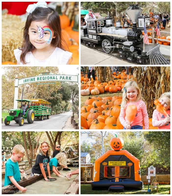 best pumpkin patches in Southern California Irvine park Railroad