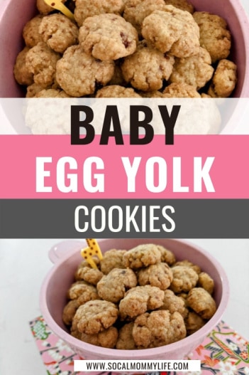 baby egg yolk cookies