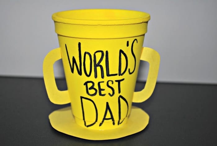 DIY father's day gifts from baby