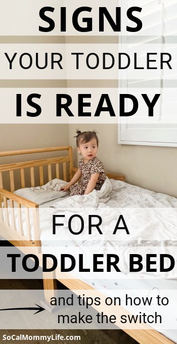 signs your toddler is not ready for a toddler bed