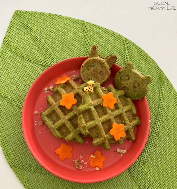 spinach waffles baby and toddler