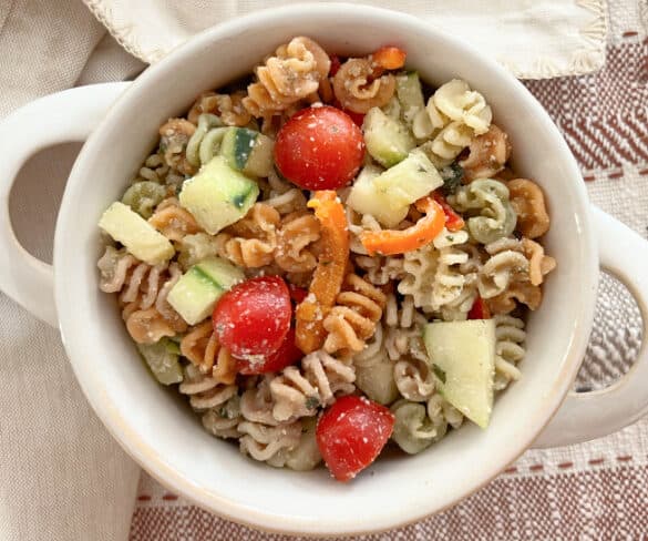 kid friendly pasta salad without mayo