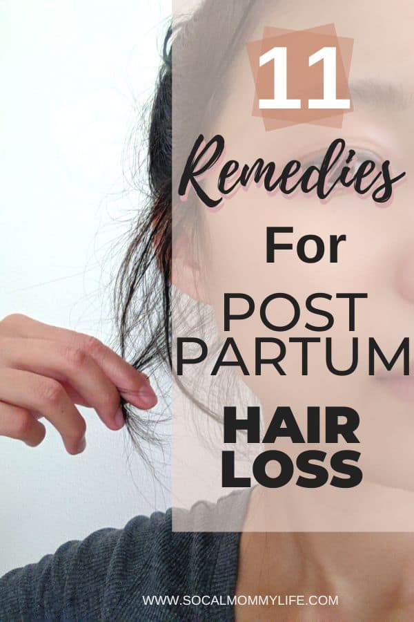 remedies for postpartum hair loss