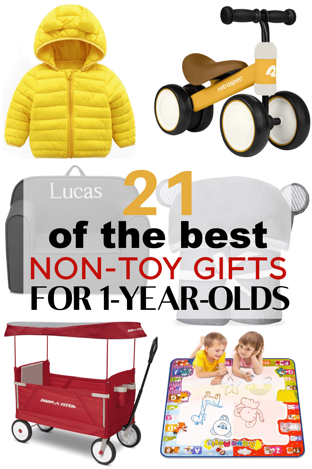 the best non-toy gifts for 1 year old