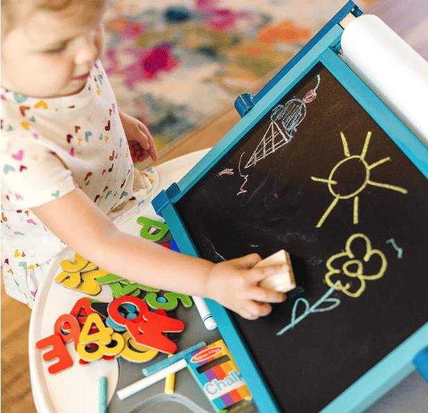 easel is a useful gift for toddler