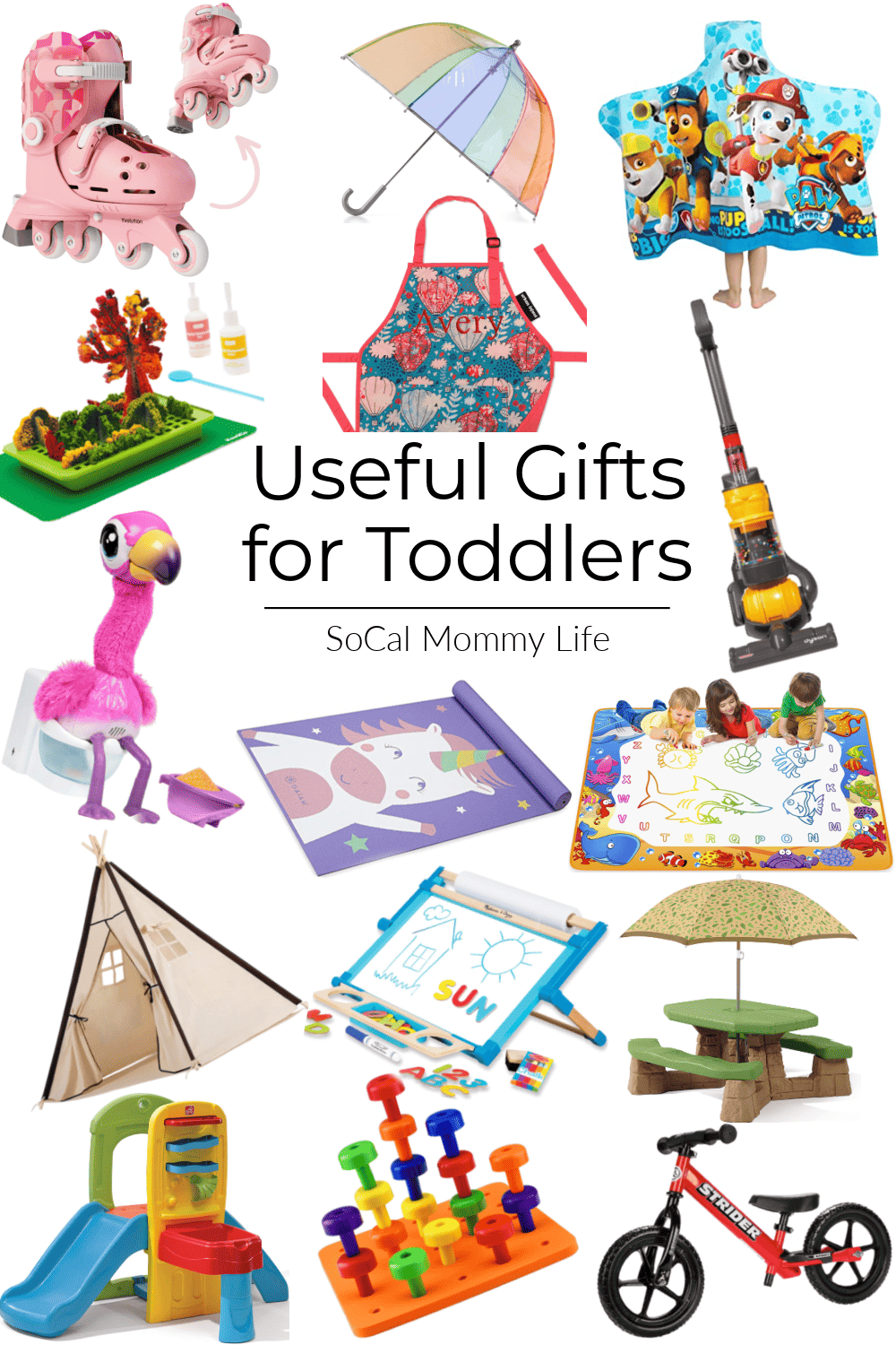 most useful gifts for toddlers that aren't toys