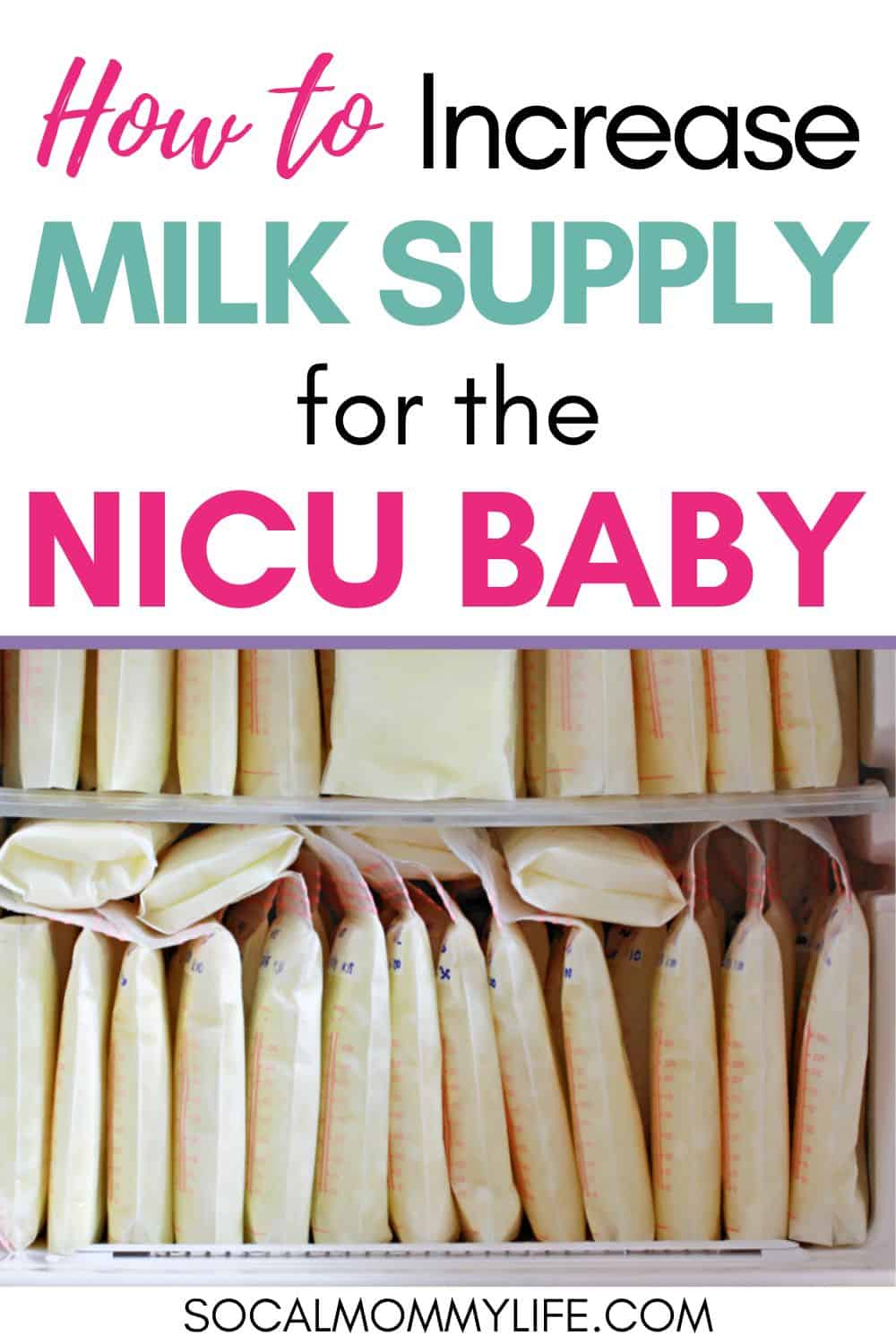 increase milk supply baby in NICU