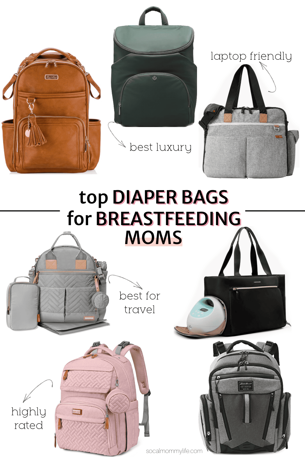 diaper bag for breastfeeding moms