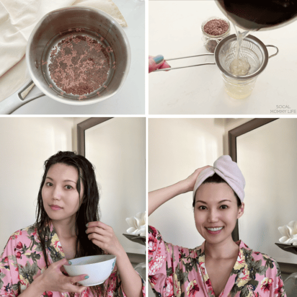 How to use flaxseed for hair growth socal mommy life