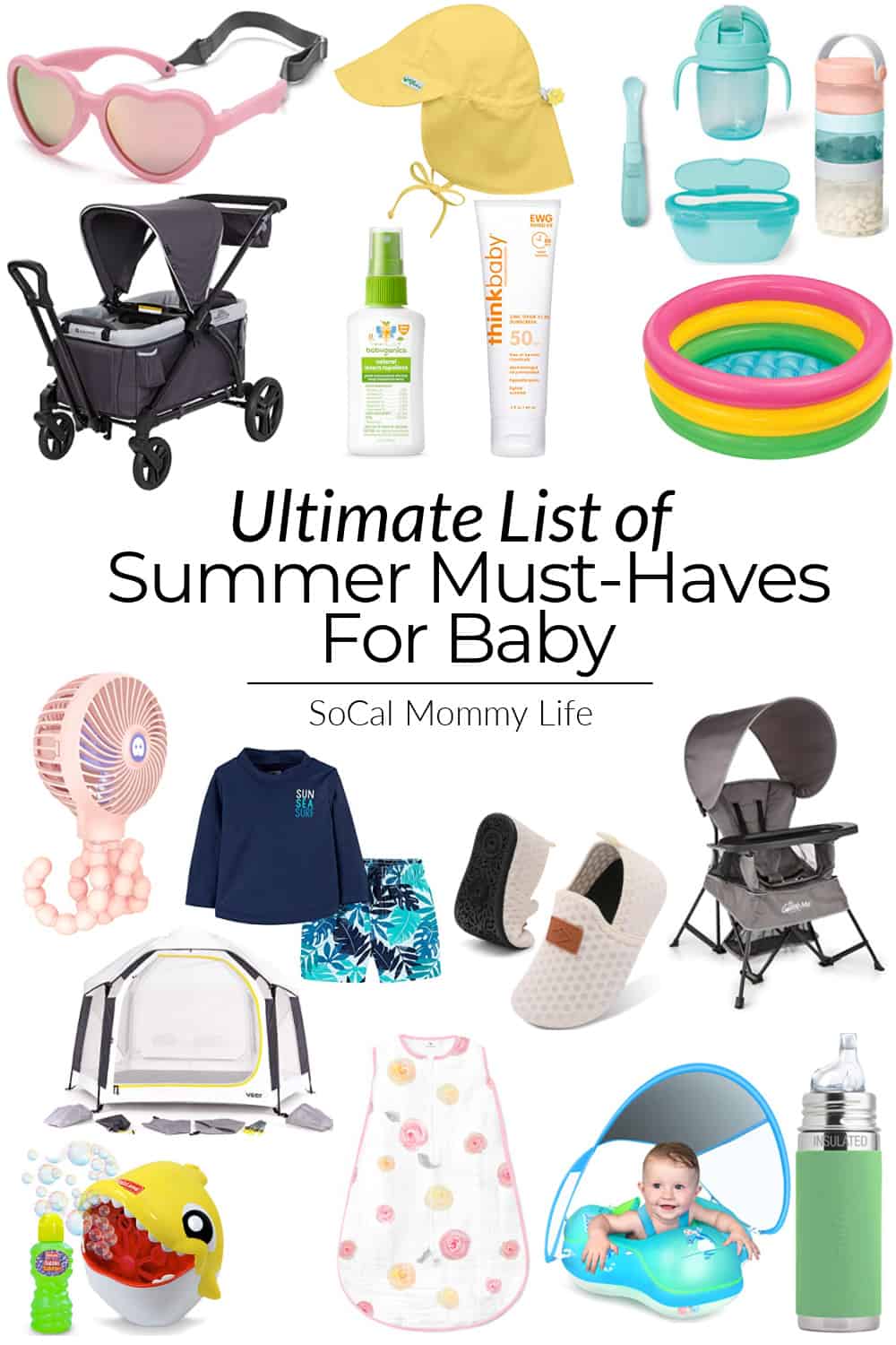 summer must-haves for baby